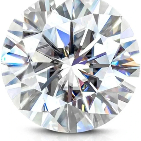 Round Brilliant Moissanite Loose Stone3.00 ct | 9.0mm GRA PAPERWORK DVVS1 - Picture 1 of 11